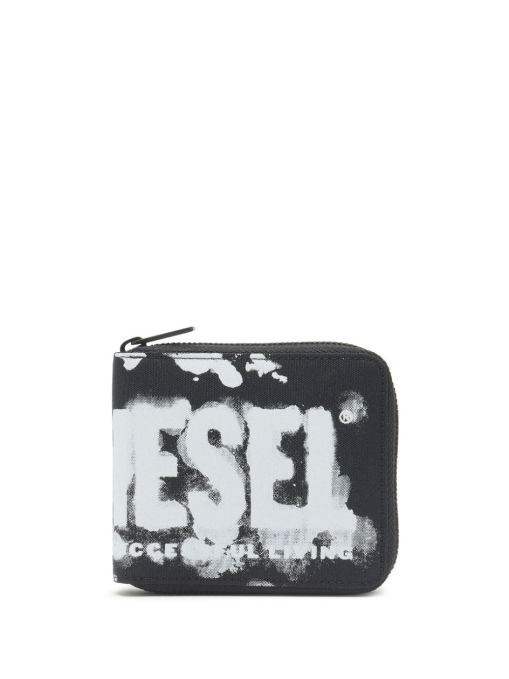 Diesel Rave Bi-Fold Coin XS zipped wallet