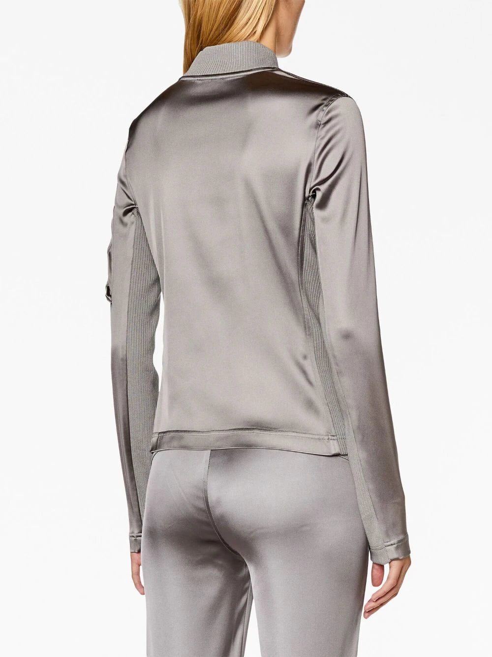 Diesel T-Opun logo-embroidered jacket - Image 4