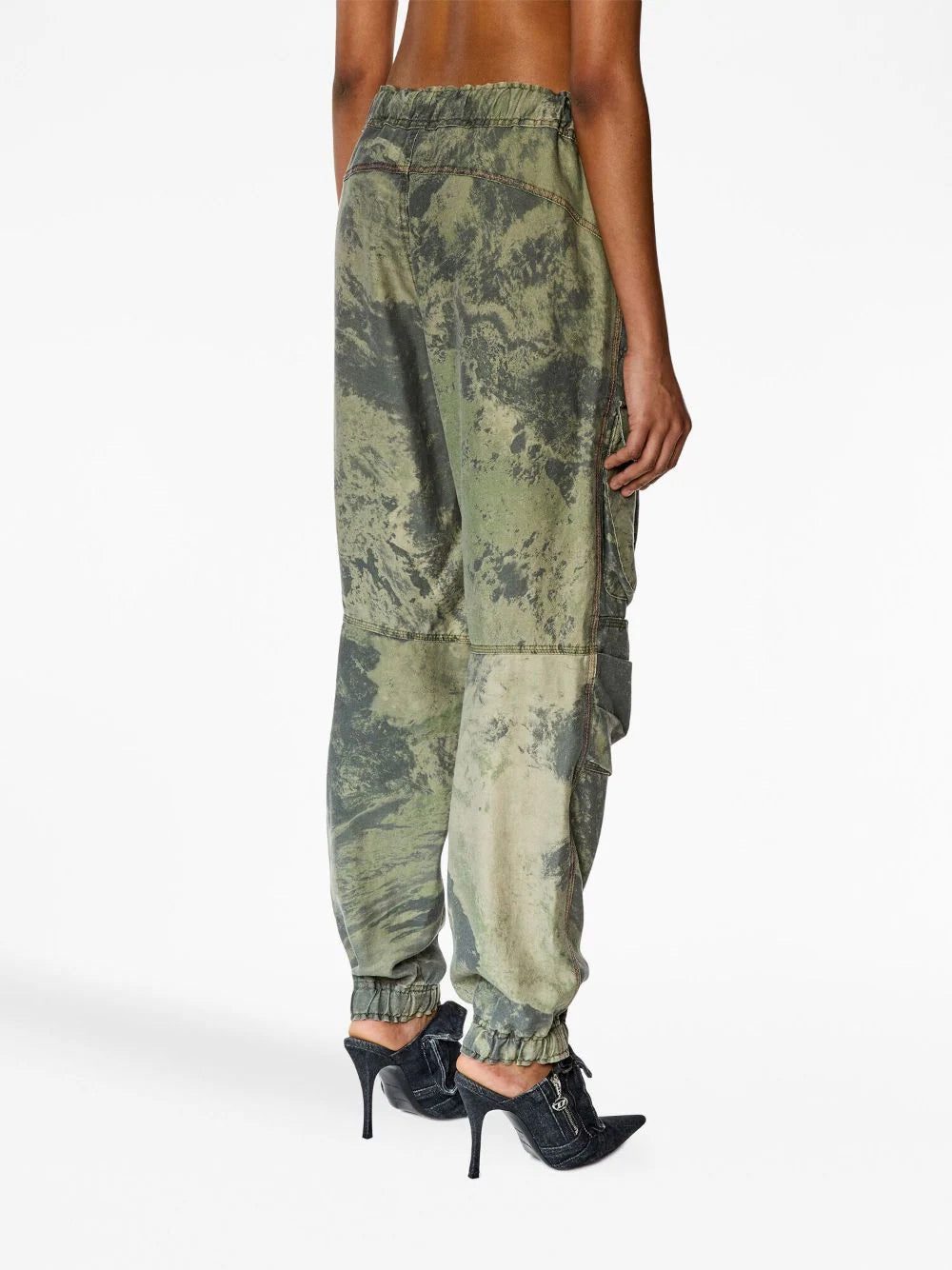 Diesel washed cargo-trousers - Image 4