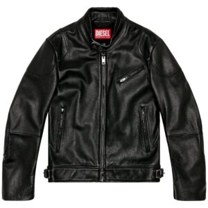 Diesel  L-Hein leather biker jacket
