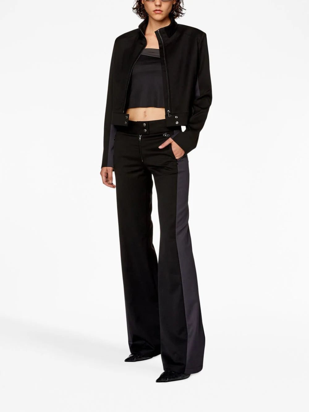 Diesel P-Pritha flared trousers - Image 2