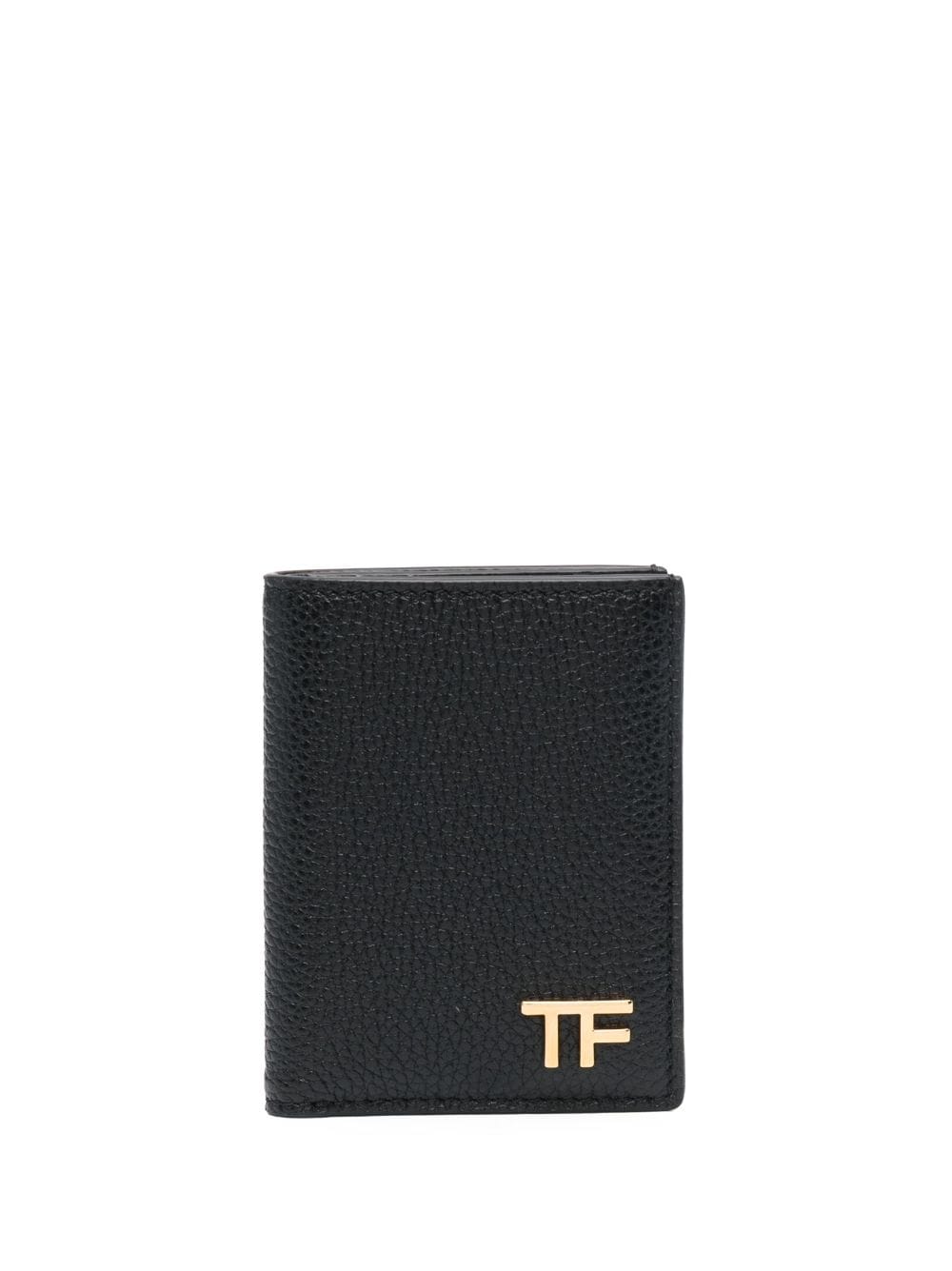TOM FORD logo-plaque leather cardholder - Image 2