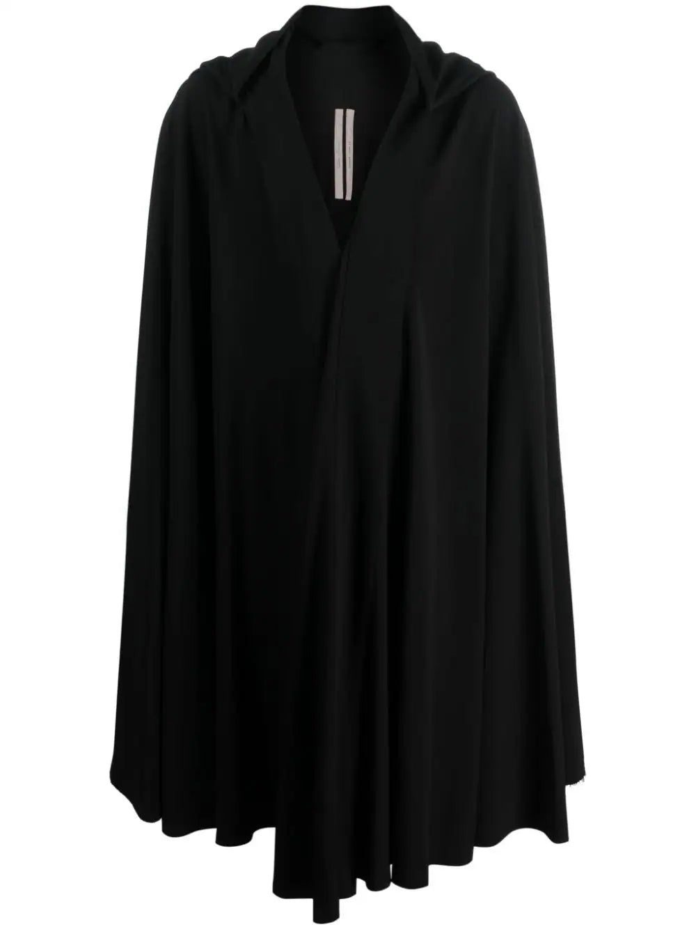 Rick Owens hooded cowl cape