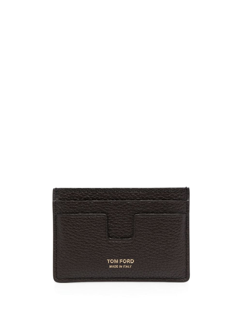 TOM FORD two-tone leather cardholder