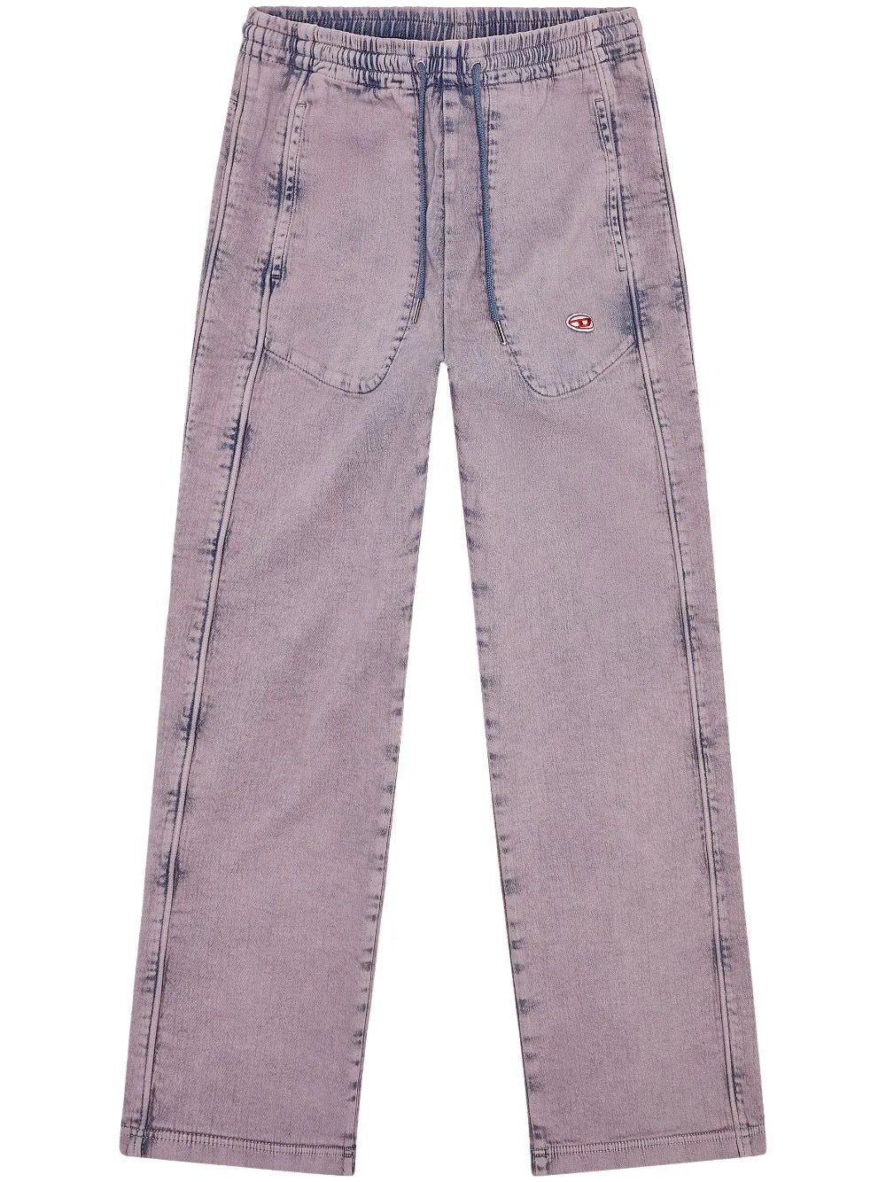 Diesel D-Martians denim track pants