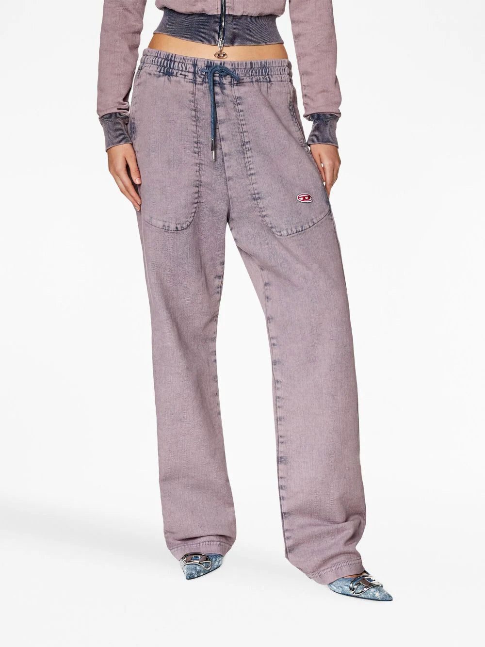 Diesel D-Martians denim track pants - Image 2