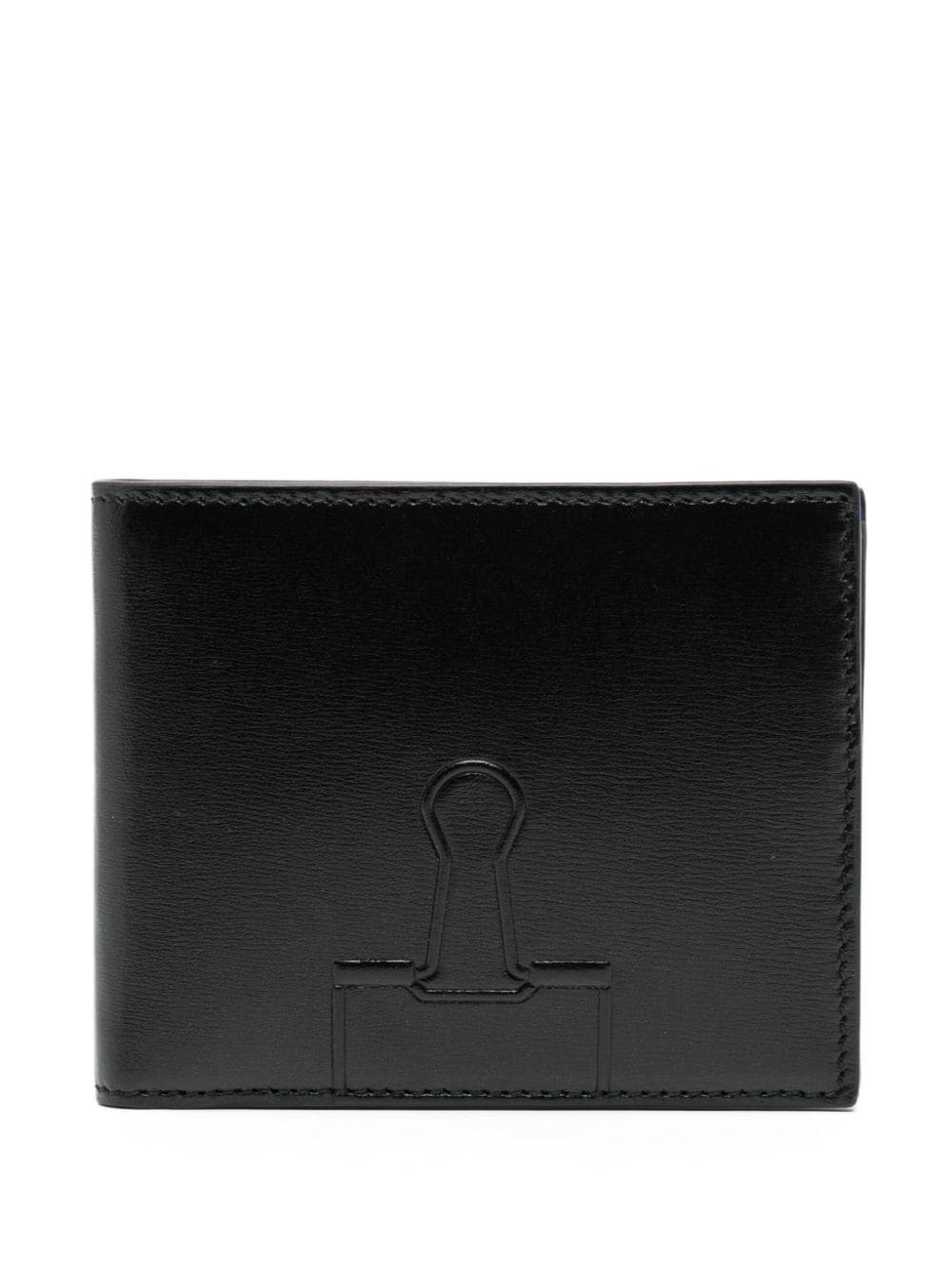 Off-White Binder Outline bi-fold wallet