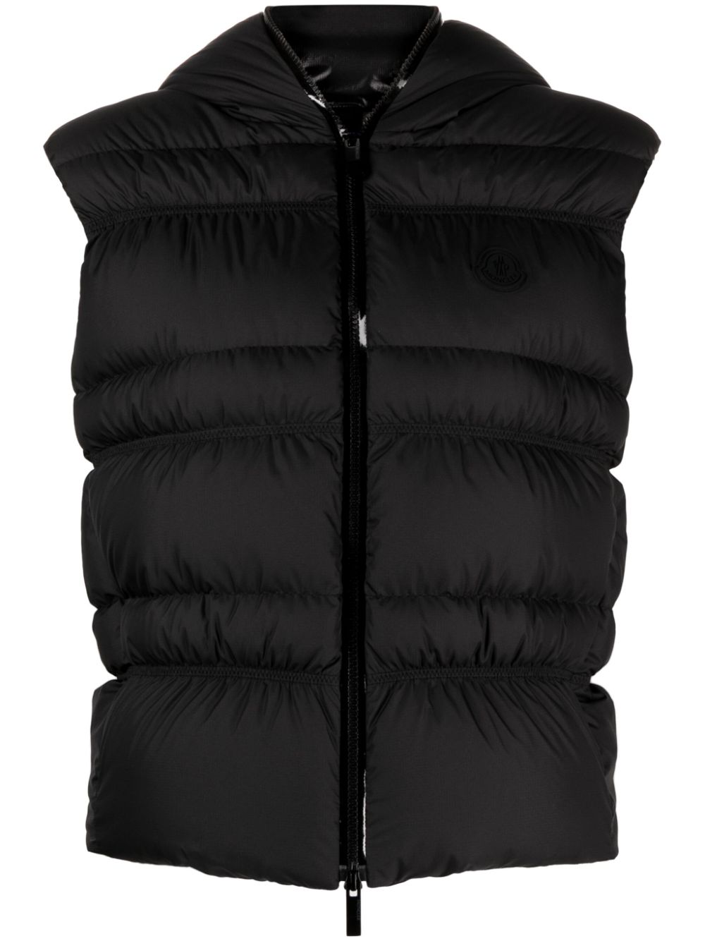 Moncler logo-patch padded gilet