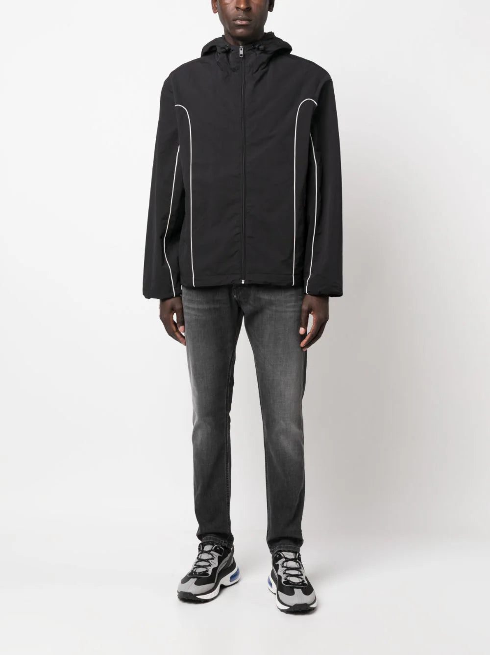 Diesel J-Hivessin zip-up hooded jacket - Image 2