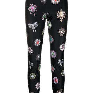 Moschino  graphic-print leggings