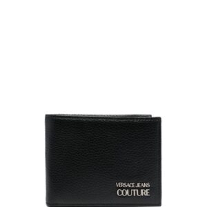 Versace Jeans Couture logo-plaque leather wallet