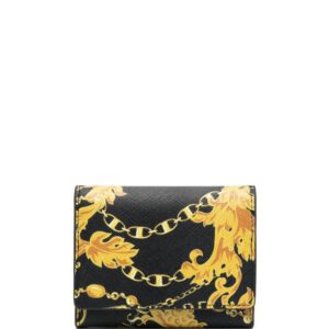 Versace Jeans Couture graphic-print leather wallet
