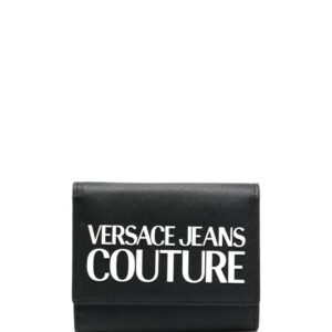 Versace Jeans Couture logo-plaque leather wallet