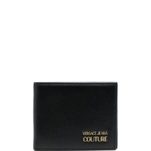 Versace Jeans Couture logo-plaque leather wallet