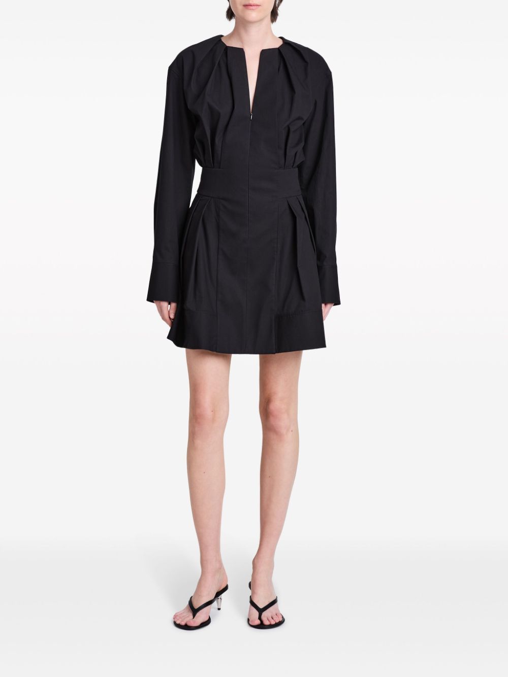 MOSCHINO JEANS A-line heart-patch minidress - Image 2