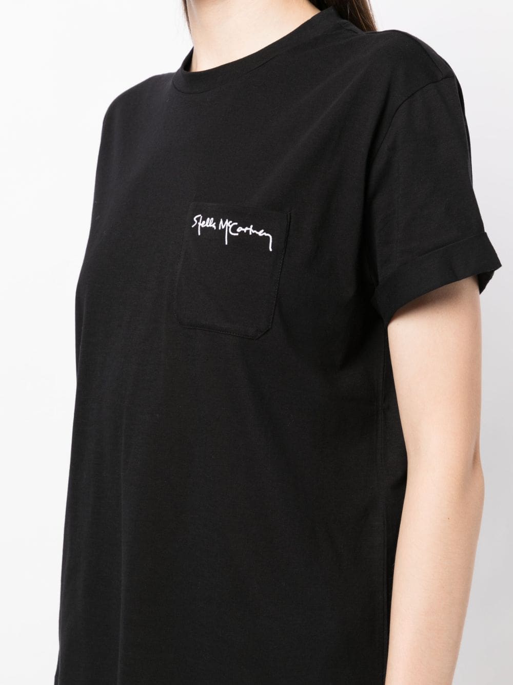 Stella McCartney logo-print cotton T-shirt - Image 5