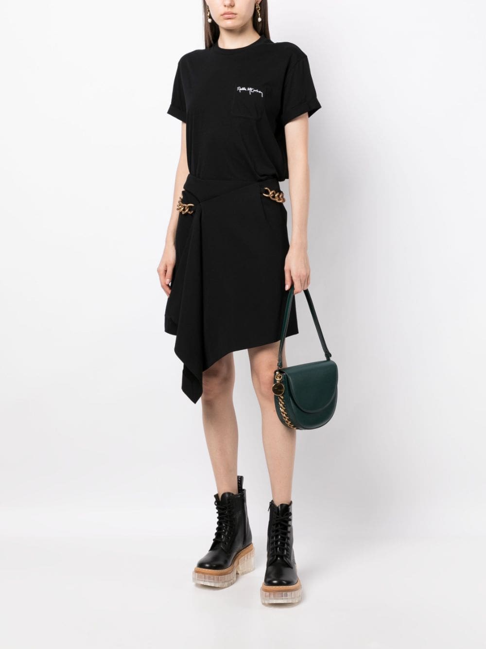 Stella McCartney logo-print cotton T-shirt - Image 2