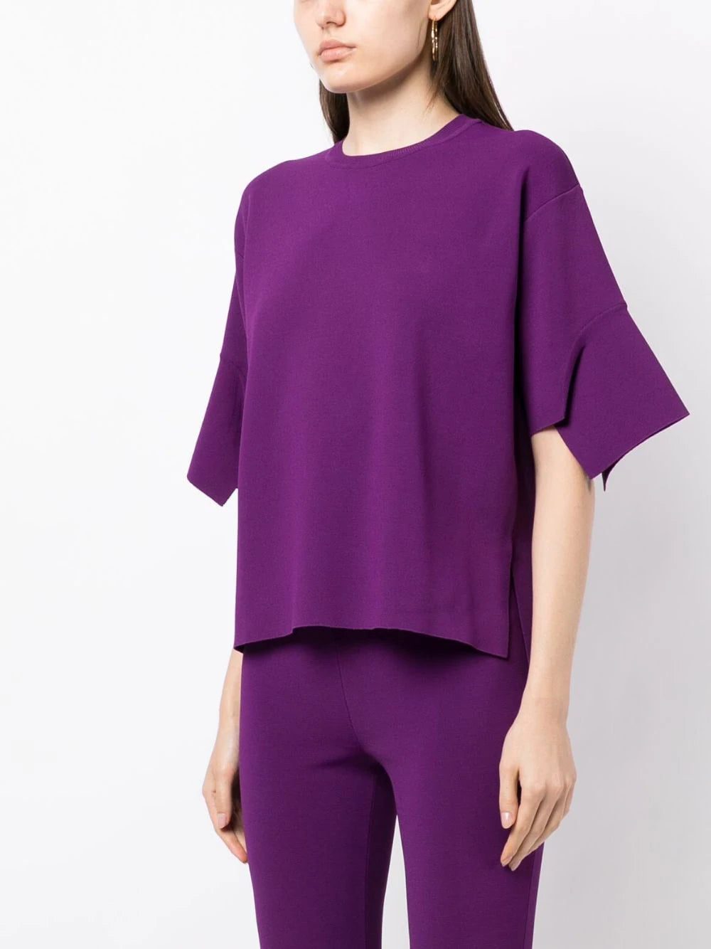 Stella McCartney asymmetric short-sleeved T-shirt - Image 3