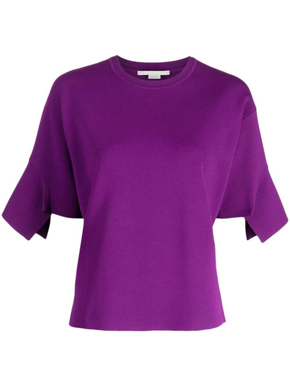 Stella McCartney asymmetric short-sleeved T-shirt