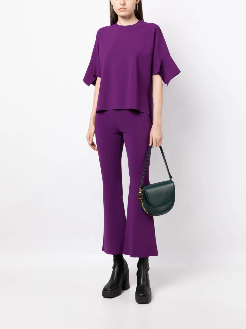 Stella McCartney asymmetric short-sleeved T-shirt - Image 2