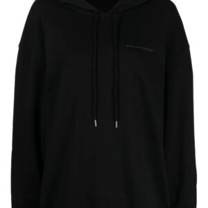 Stella McCartney  logo-embroidered drawstring hoodie