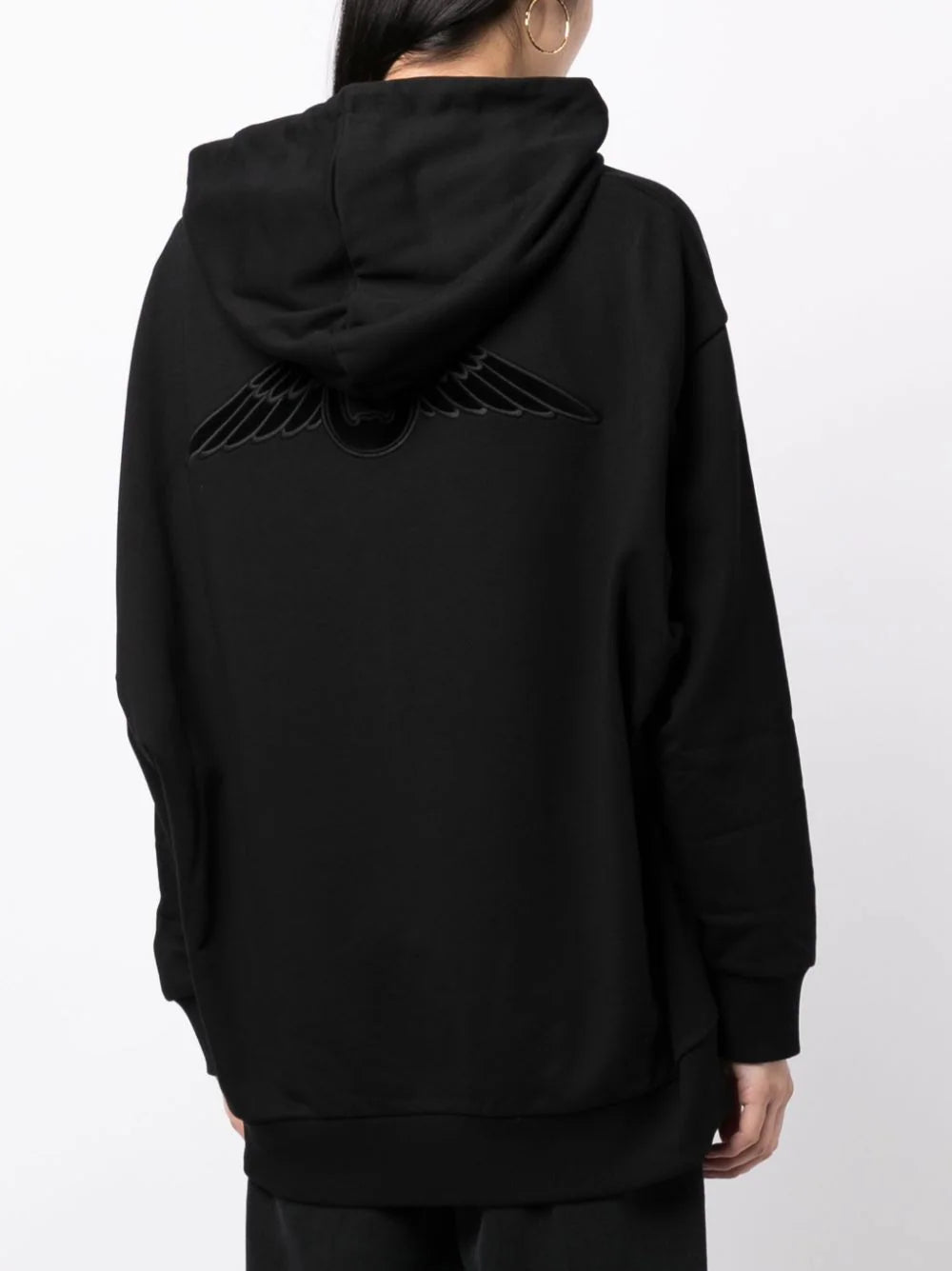 Stella McCartney logo-embroidered drawstring hoodie - Image 4