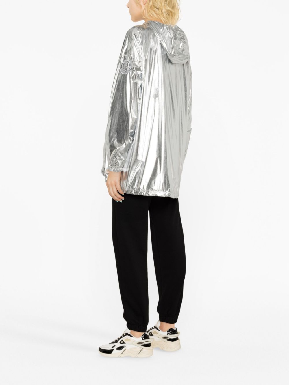 Moncler metallic hooded jacket - Image 3