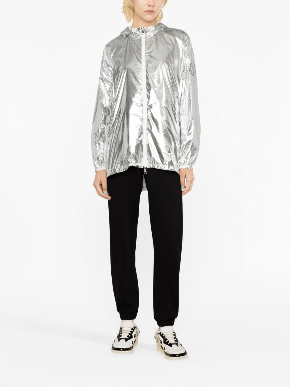 Moncler metallic hooded jacket - Image 2