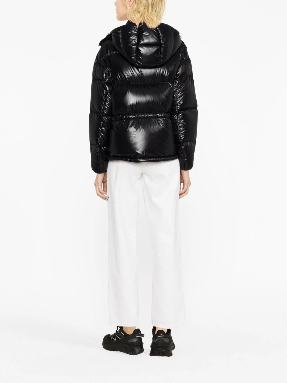 Moncler logo-appliqué padded jacket - Image 3