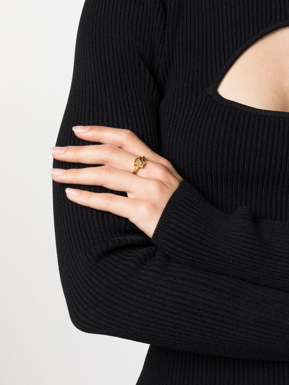 Versace Medusa Head ring - Image 2