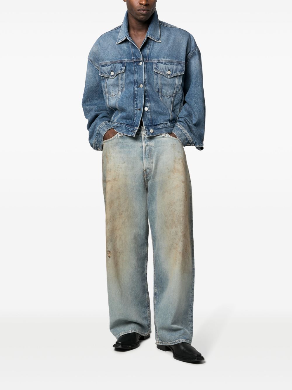 Acne Studios 2023 super baggy fit jeans - Image 3