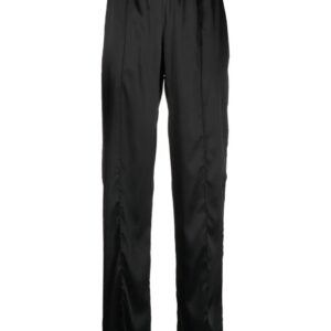 TOM FORD  high-waisted straight-leg silk trousers