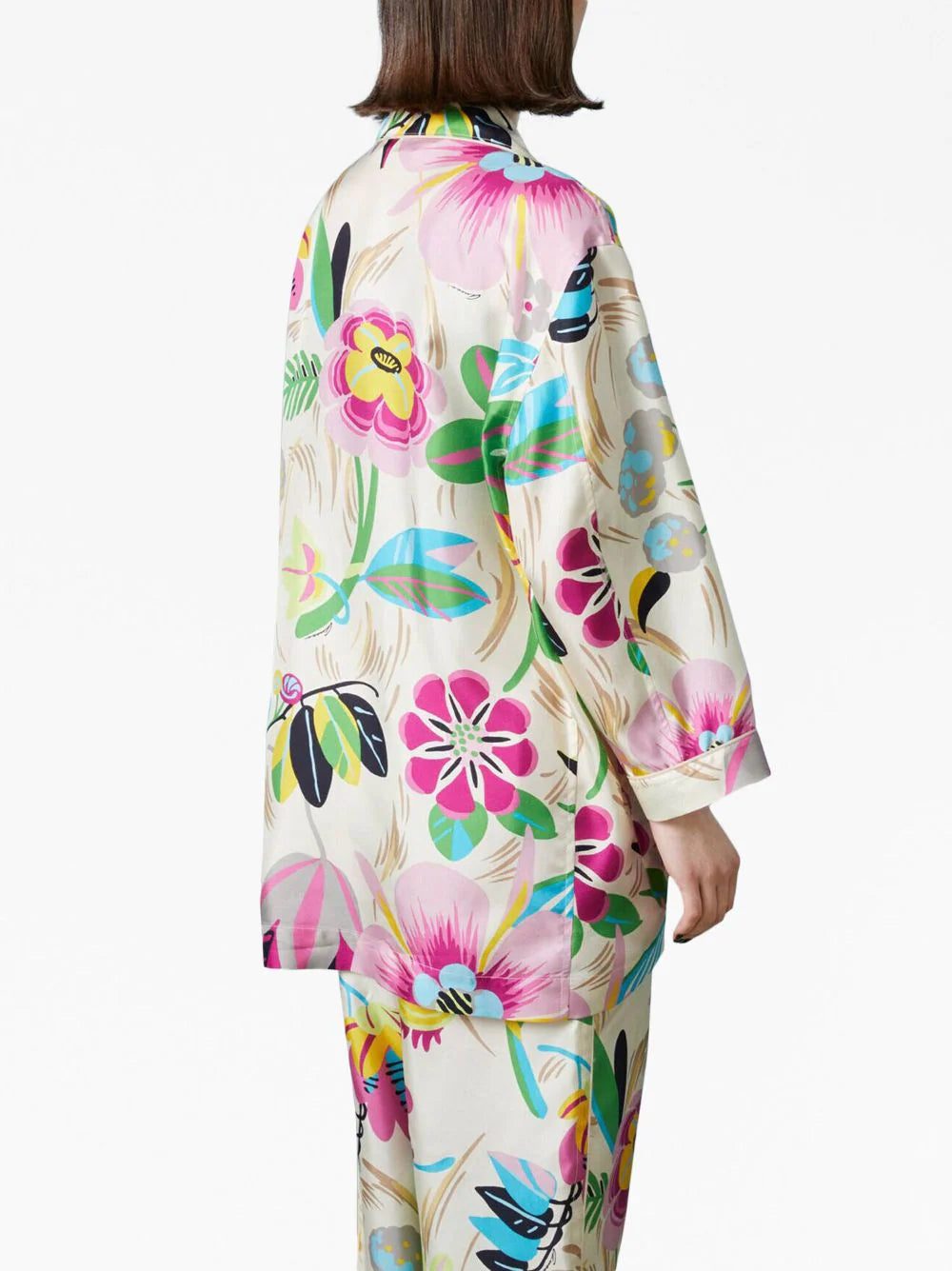 Gucci floral-print silk shirt - Image 4