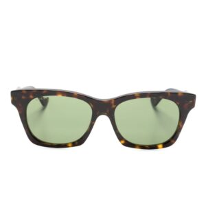 Gucci Eyewear tortoiseshell-effect square-frame sunglasses