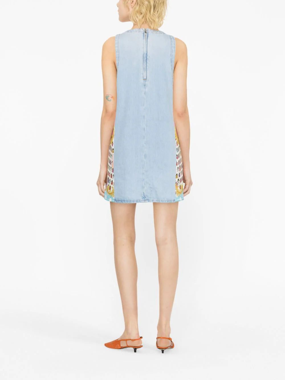 Versace Butterflies denim minidress - Image 3