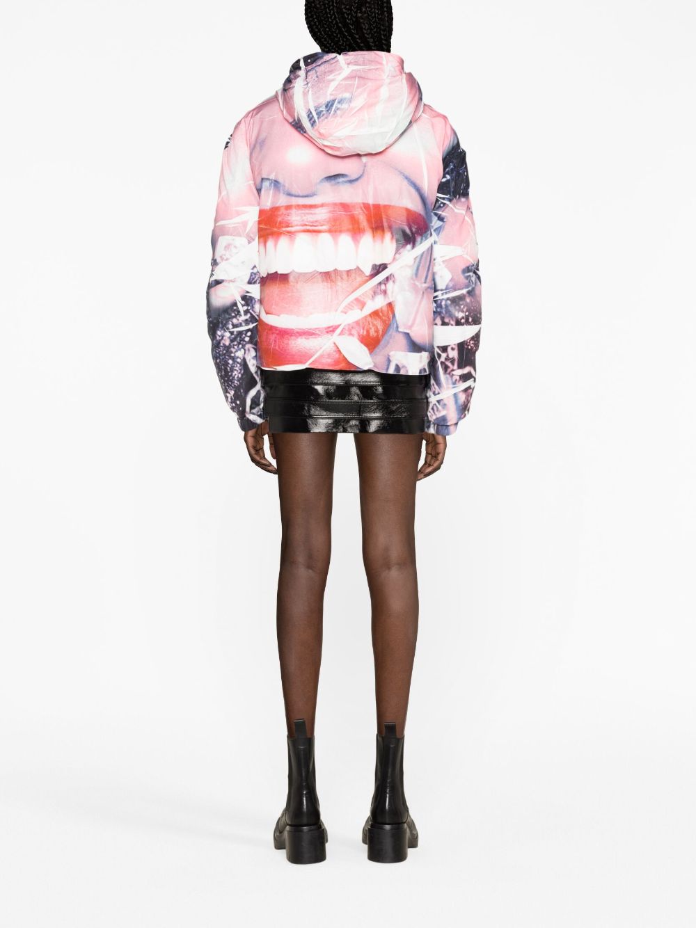 Diesel smiley face-print jacket - Image 3