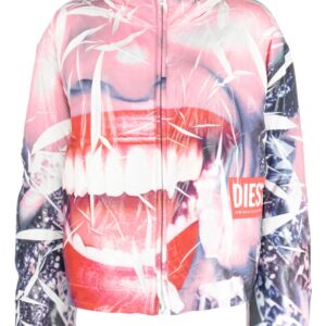 Diesel  smiley face-print jacket