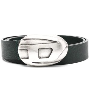 Louis Vuitton logo-buckle leather belt
