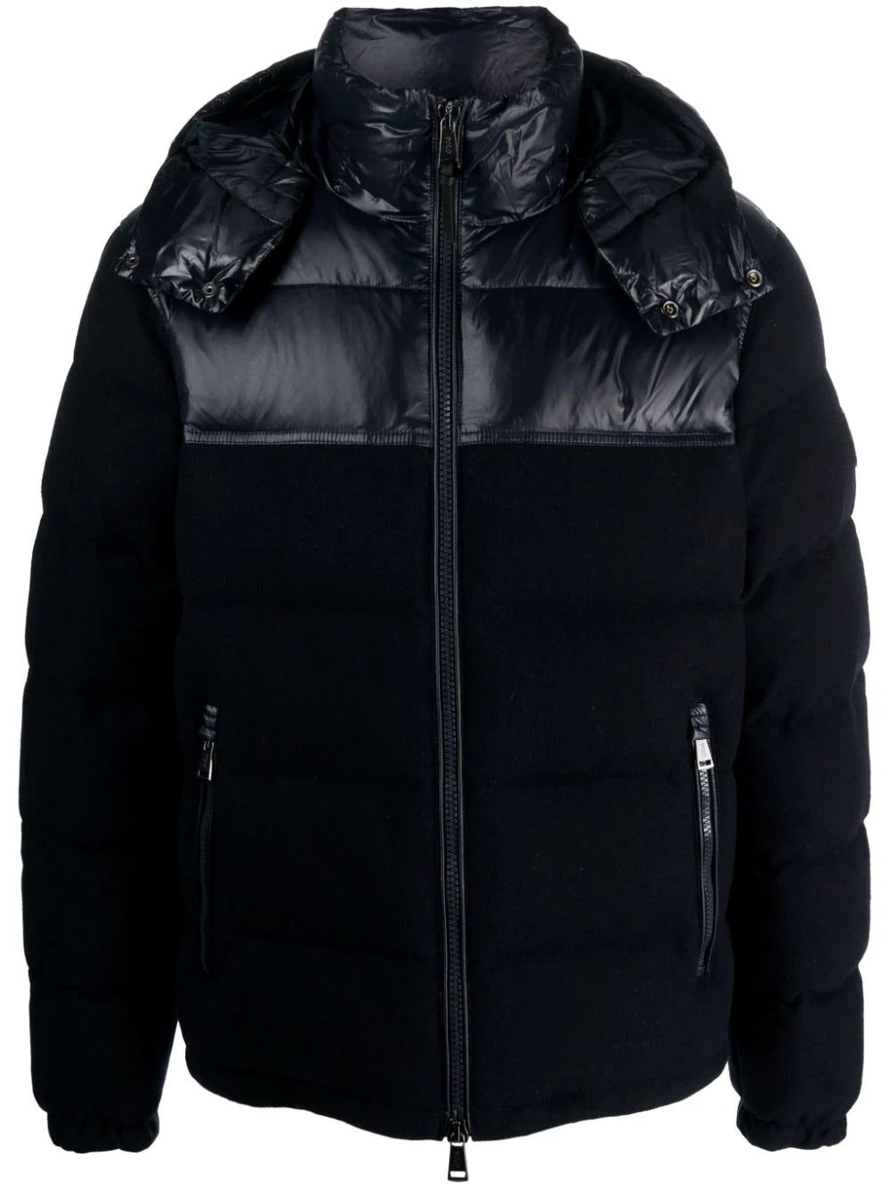 Polo Ralph Lauren Flint glossy-panel puffer jacket