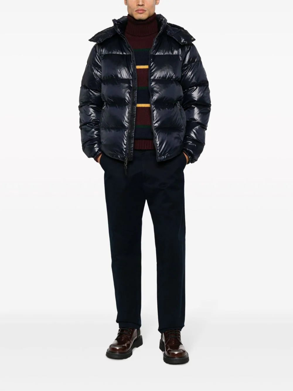 Polo Ralph Lauren Flint logo-patch puffer jacket - Image 2