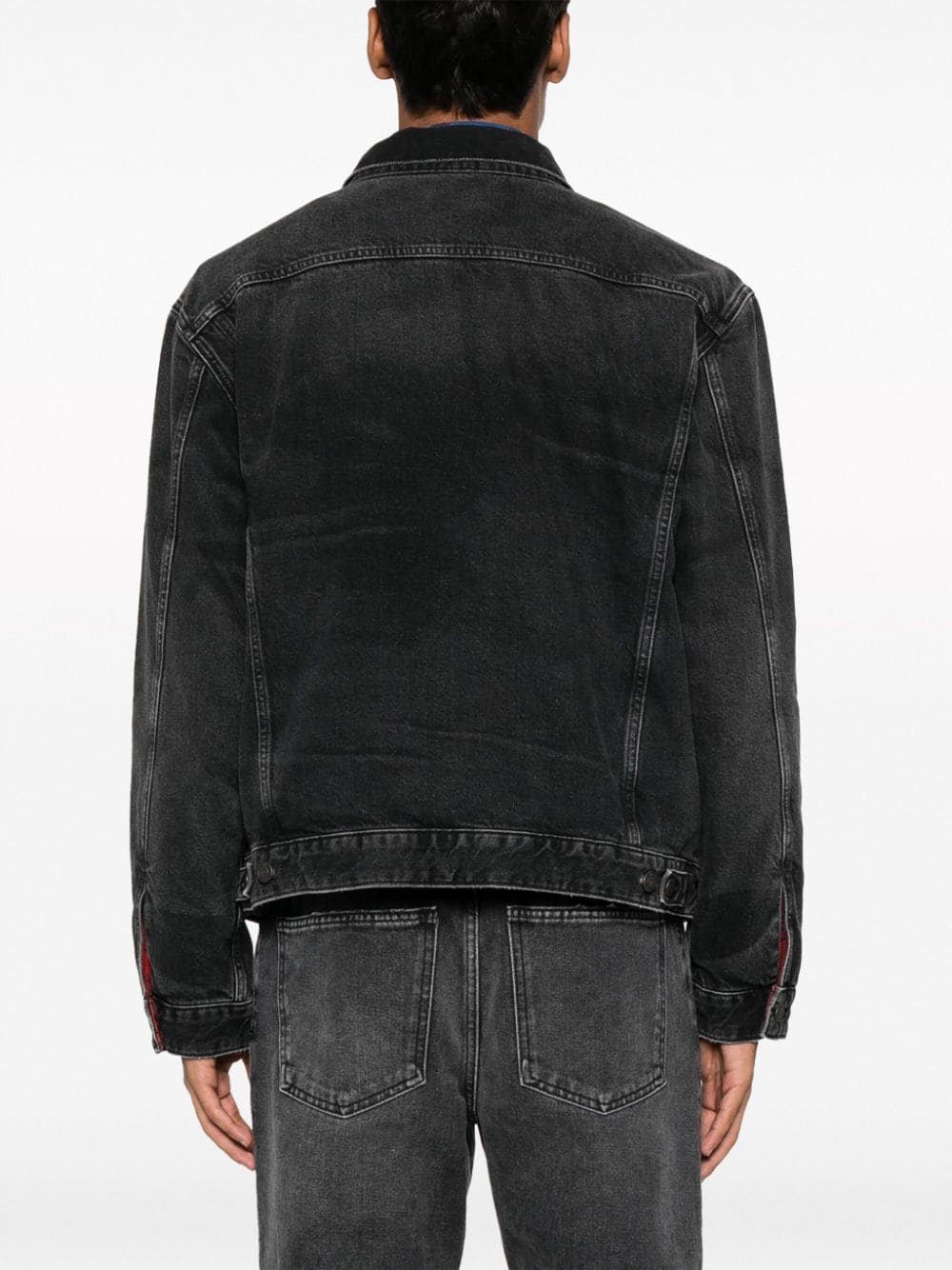 Polo Ralph Lauren reversible checked denim jacket - Image 4