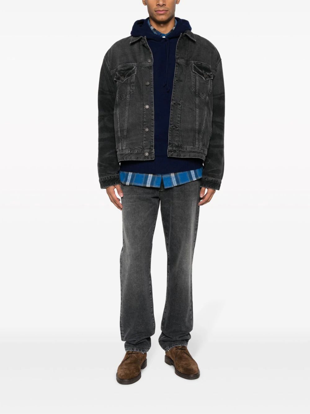 Polo Ralph Lauren reversible checked denim jacket - Image 2