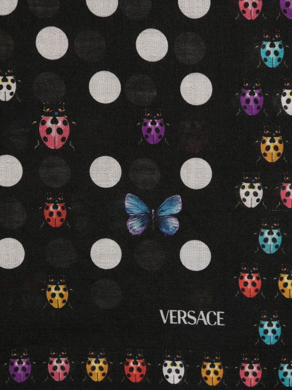 Versace polka-dot print scarf - Image 2
