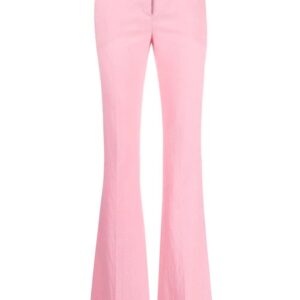Versace Allover logo flared trousers