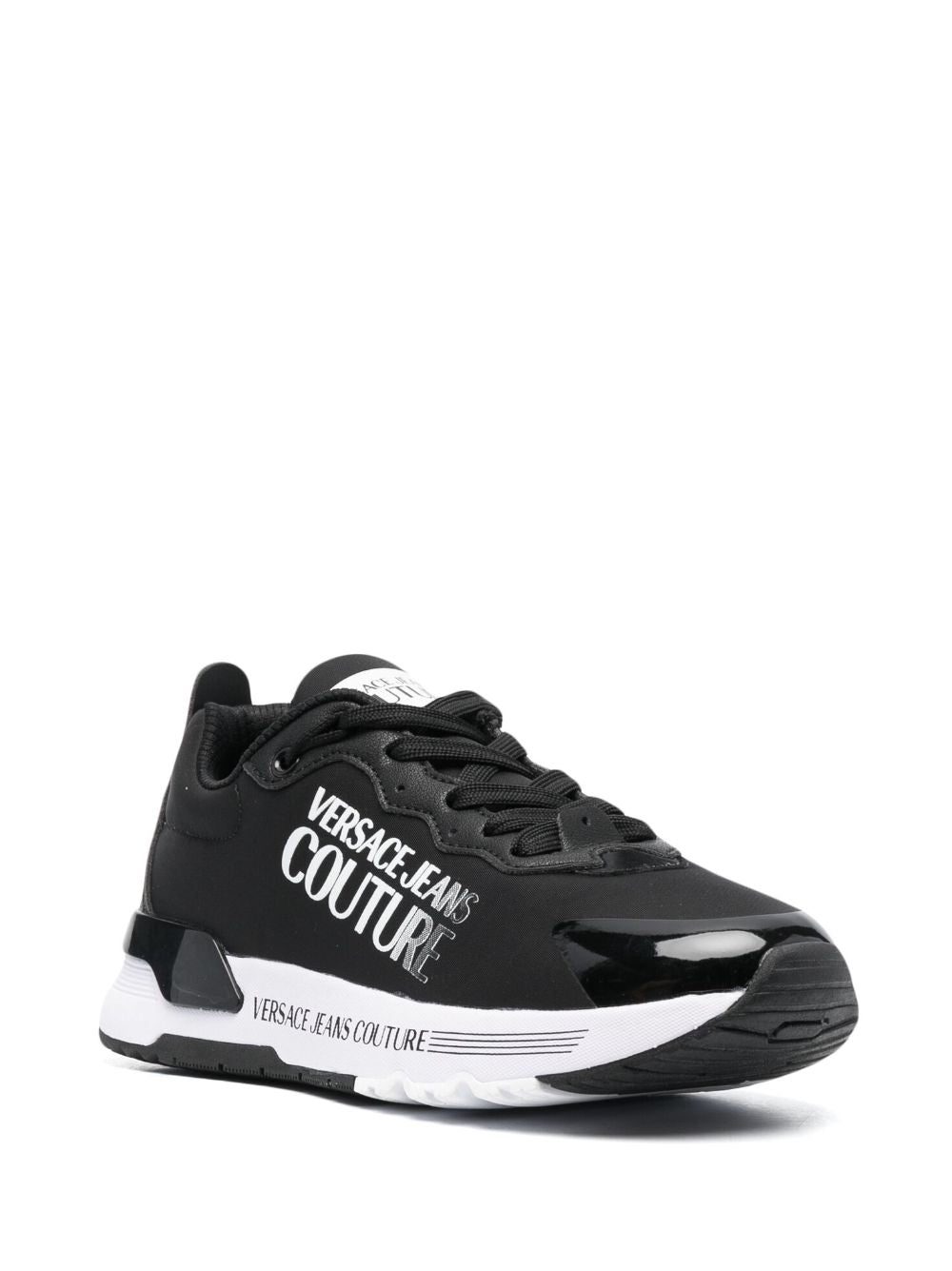 Versace Jeans Couture logo-print almond-toe sneakers - Image 2