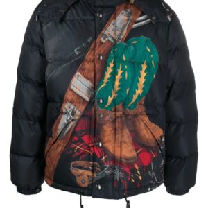 Polo Ralph Lauren  Boulder graphic-print padded jacket