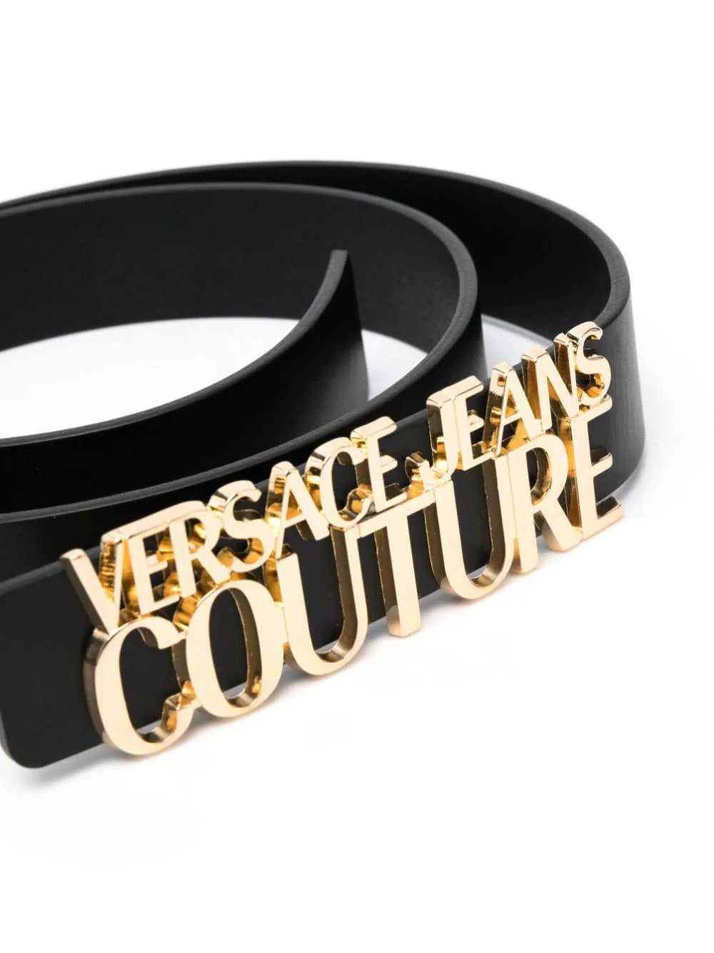 Versace Jeans Couture logo-plaque leather belt - Image 2