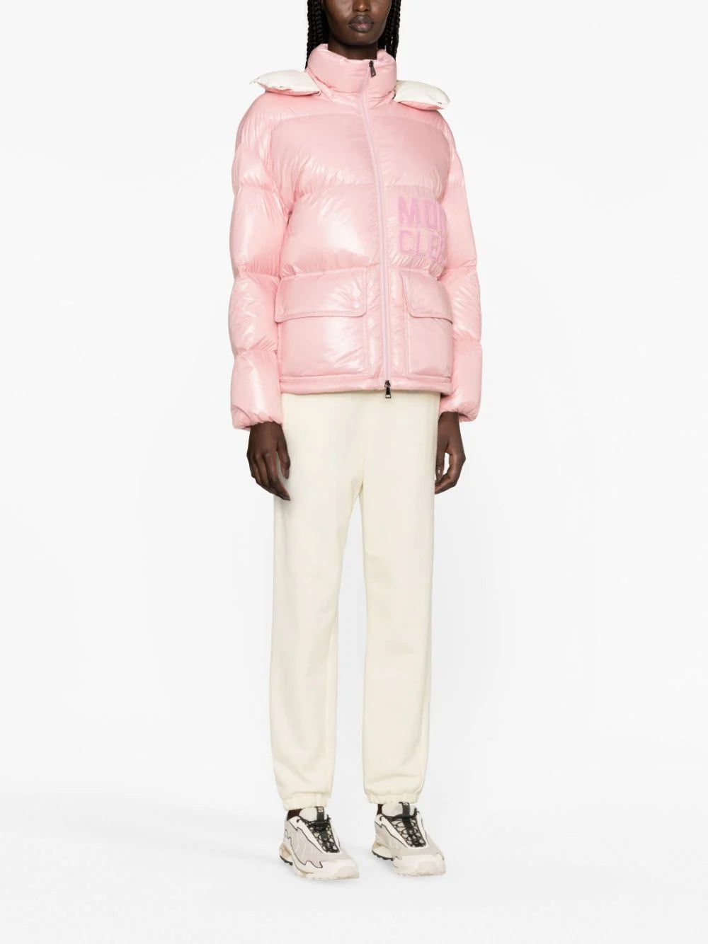 Moncler logo-appliqué padded jacket - Image 4