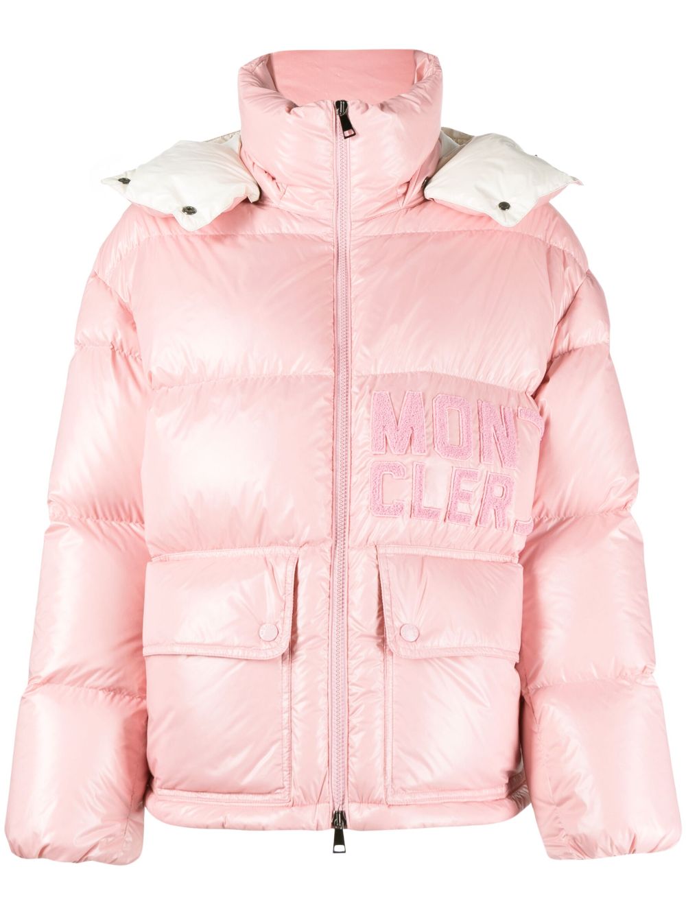 Moncler logo-appliqué padded jacket