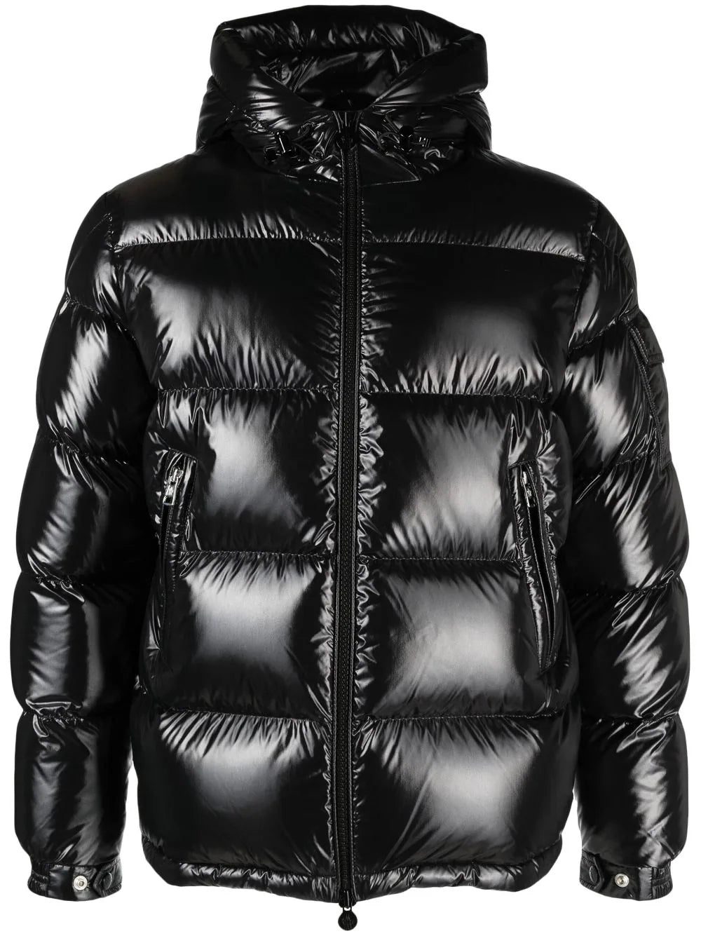Moncler Ecrins quilted hooded jacket